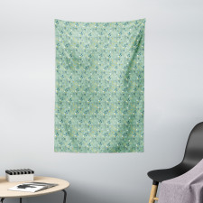 Spring Tulip Petals Tapestry