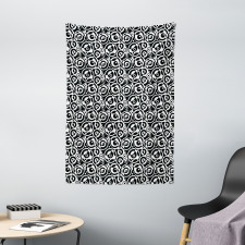 Circle and Dots Tapestry