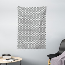 Monochrome Line Tapestry