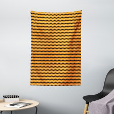 Geometric Lines Composition Tapestry