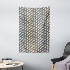 Big Little Abstract Stars Tapestry