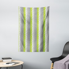 Wavy Vertical Stripes Tapestry