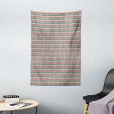 Geometric Angled Lines Tapestry