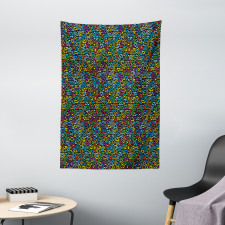 Geometrical Mosaic Tapestry