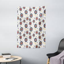 Sunflowers and Funny Bees Tapestry