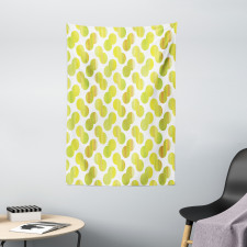 Watercolor Dots Tapestry