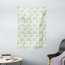 Soft Spring Wings Tapestry