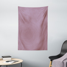 Mosaic Grid Pattern Tapestry