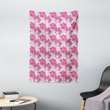 Orchid Grunge Tapestry