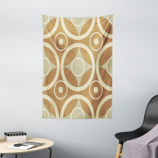 Contrast Circle Harmony Tapestry