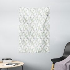 Twiggy Rose Branches Tapestry