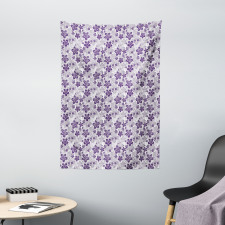 Petals Curves Tapestry