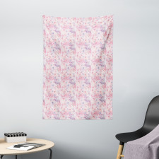 Pink Shade Rose Blending Tapestry