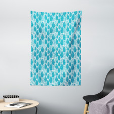 Leaf and Stripes Tapestry