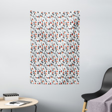 Hexagons and Cubes Tapestry