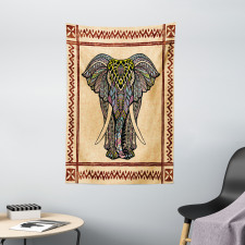 Colorful Animal Design Tapestry