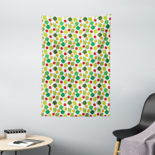 Clover Leaves Floral Tapestry