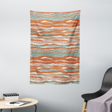 Contemporary Pastel Tone Tapestry