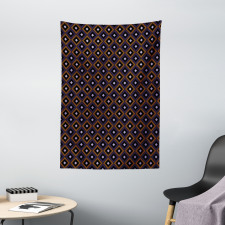 Diamonds Hatch Lines Tapestry