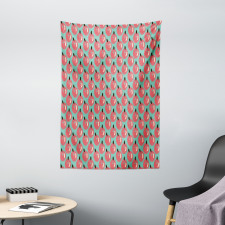 Scribbled Berries Tapestry