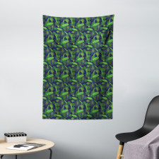 Tropic Monstera Banana Leaf Tapestry