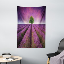 Lavender Fields and Tree Tapestry