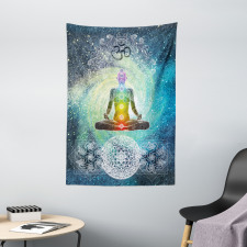 Mandala Zen Chakra Motif Tapestry