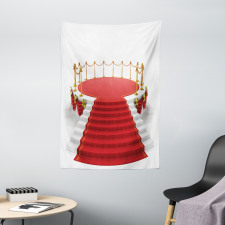 Round Stage with Stairs Tapestry