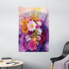 Blossoming Roses Tapestry