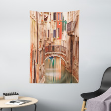 Old Town Stone Bridge Tapestry