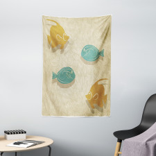 Aquarium Ocean Waves Tapestry