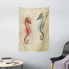 Colorful Beach Tapestry