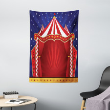 Canvas Circus Tent Tapestry