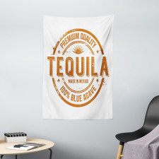 Mexican Drink Retro Stamp Tapestry