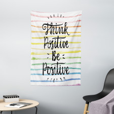 Motive Rainbow Line Tapestry