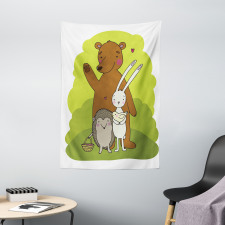 Simple Animals Tapestry