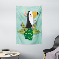 Tropic Tucan Bird Tapestry