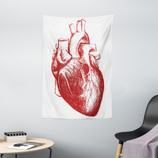 Sketch of Cardio Organ Tapestry