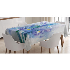 Iris Fresh Colors Tablecloth