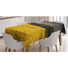 Thunderstorm over Meadow Tablecloth