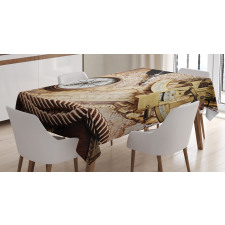 Voyage Theme Lifestyle Tablecloth
