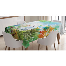 Flourishing Nature Tablecloth