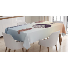 Boho Feather Tablecloth