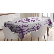 Spooky Gothic Halloween Tablecloth