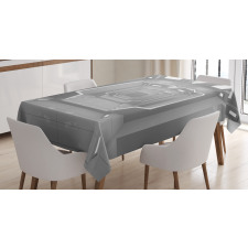 Planet Sun System Tablecloth
