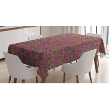 Leaves Eastern Tablecloth