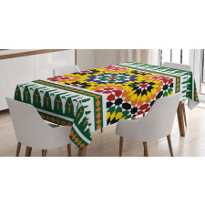 Vibrant Pattern Tablecloth