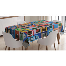Mediterranean Village Tablecloth