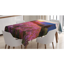 Spring Mountains Floral Tablecloth