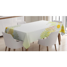 Abstract Tablecloth